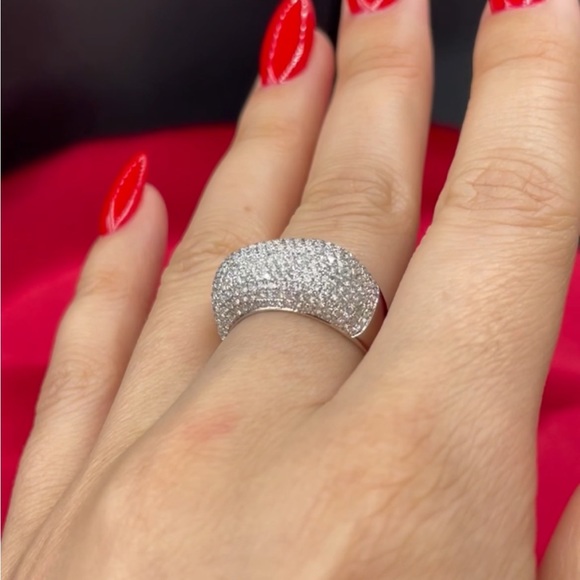 White Gold 14K, Natural Diamonds 💎 - Picture 1 of 5